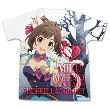 The Idolm@ster Cinderella Girls My First Star!! Miku Maekawa Graphic T-Shirt