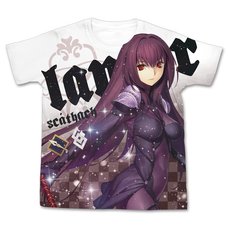 Fate/Grand Order Scáthach Full-Color White T-Shirt