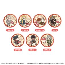 Delicious in Dungeon Waiwai Tin Badge Box Set