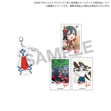 Love Live! Nijigasaki High School Idol Club The Movie – Finale – Chapter 2 (Vol.2-4) Acrylic keychain & Polaroid-style photo card set Setsuna Yuki