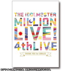 The Idolm@ster Million Live! 4th Live: Th@nk You for Smile!! Official Concert Book