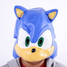 Sonic 3/4 Vinyl Mask - Adult