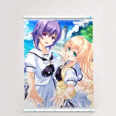 Summer Pockets Reflection Blue B2 Tapestry Tsumugi Wenders & Shizuku Mizuori: Lighthouse Ver. (Re-run)