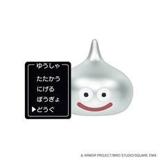 Dragon Quest Command Window Figure Collection Metal Slime
