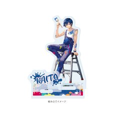 Piapro Characters Acrylic Stand Plate Kaito: Paint Ver.