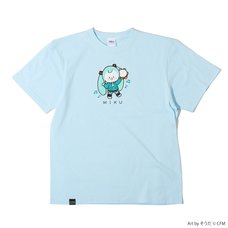 Hatsune Miku Piapro Kids! Hatsune Miku Light Blue T-Shirt
