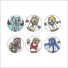 Hatsune Miku Creators Party Trading Pin Badge Collection: takadabear Ver.
