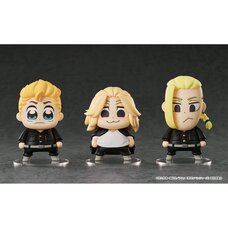 Tokyo Revengers Chibi Figures Takemichi Hanagaki/Manjiro Sano/Ken Ryuguji: Bkub Ver.