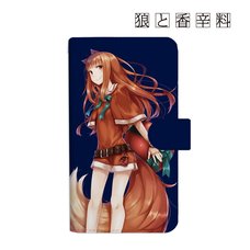 Spice and Wolf Jyuu Ayakura Illustration Holo: Santa Ver. Book-Style Smartphone Case