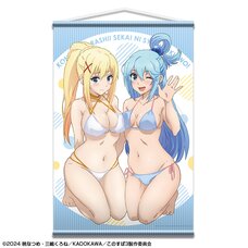 KonoSuba: God’s Blessing on This Wonderful World! 3 B2 Tapestry Aqua & Darkness