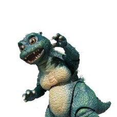 S.H.MonsterArts Little Godzilla and Crystal Set (Bluefin/Tamashii Web Exclusive Ver.)