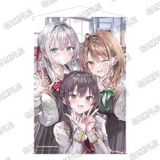 Alya Sometimes Hides Her Feelings in Russian ~memorial photo~ B2 Tapestry Alya & Yuki & Masha
