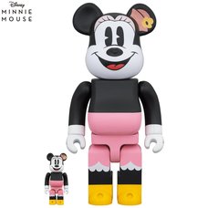 BE＠RBRICK Building a Building Box Lunch Minnie 100％ & 400％ Set