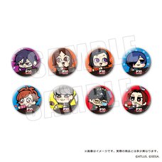 Persona Series P30th Protagonist x Bkub Can Badge Box Set
