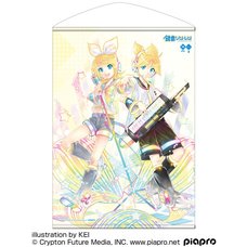Kagamine Rin & Len 10th Anniversary B2-Size Wall Scroll: KEI Ver.