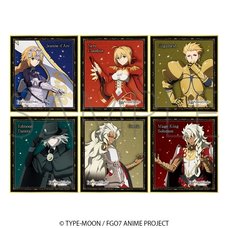 Fate/Grand Order: Final Singularity - The Grand Temple of Time: Solomon Mini Shikishi Collection Box Set