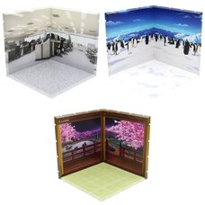 Dioramansion 200: Office/South Pole/Cherry Blossoms at Night