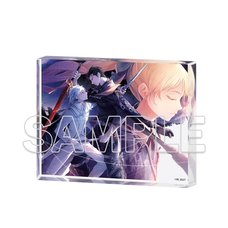 Wizard's Brain 25th Anniversary Acrylic Block The Dual-Wielding Knight & The Black Knight