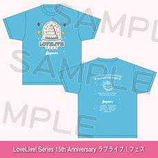 Love Live! Series 15th Anniversary Love Live! Fest T-shirt Aqours