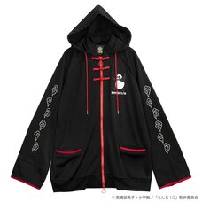 LISTEN FLAVOR Ranma 1/2 Collaboration China Jersey Hoodie Black