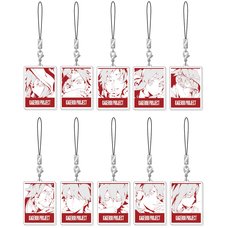 Kagerou Project Sidu Artworks Kagerou Days Ver. Acrylic Charm Strap Collection