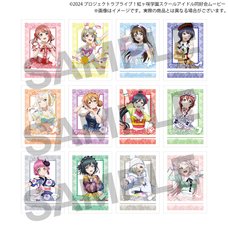 Love Live! Nijigasaki High School Idol Club NIJIGAKU Monthly Songs♪ Pop Up Store Trading Instant Photo-style Cards (Set of 3)