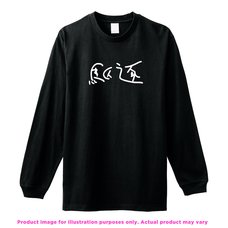 Shinsei Kamattechan Kuchiku Black Long Sleeve T-Shirt