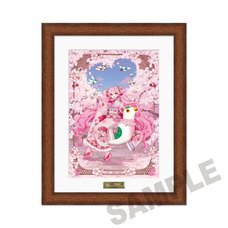 Sakura Miku x Hirosaki Sakura Festival 2026 Chara-Fine Graphic Art by iXima