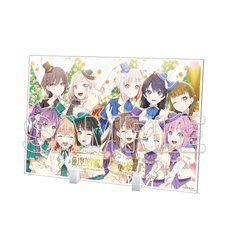 Love Live! Hasu no Sora Jogakuin School Idol Club Foil-stamped Acrylic Plate Bloom Garden Party Ver.