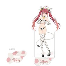 Date A Live V Extra Large Acrylic Stand Kotori Itsuka: Cow Pattern Swimsuit Ver.