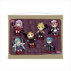Hatsune Miku Halloween mago Ver. A3-Size Tapestry