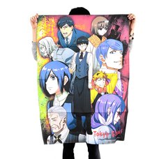 Tokyo Ghoul Group Fabric Poster