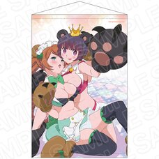 Yurikuma Arashi B1 Tapestry Ginko & Lulu A