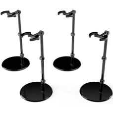 The Simple Stand Mini x4 Black (for Small Figures & Chibi Figures)