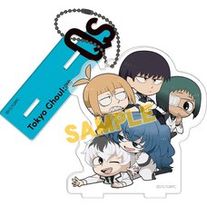 Tokyo Ghoul:re American Comics Style Acrylic Keychain w/ Display Stand