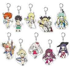 Pikuriru! Fate/Grand Order Trading Acrylic Keychain Charms Vol. 7 Box Set