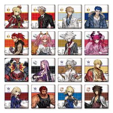 Fate/Extella Trading Square Can Badges