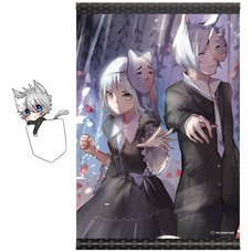 The Anime Man Tapestry & Keychain Charm Set