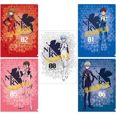Rebuild of Evangelion Plugsuit 2019 Clear File Collection