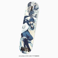 Hatsune Miku × Katsushika Hokusai Graphic Skateboard - KAITO