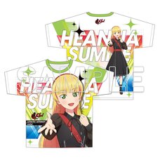 Love Live! Superstar!! Full Graphic T-shirt Music-Talk-Teamwork! Prime Adventure!! Ver. Sumire Heanna
