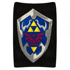 Nintendo Zelda Hylian Shield Throw Blanket
