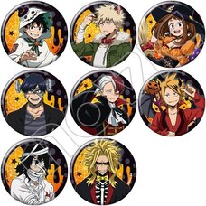 My Hero Academia Halloween Character Badge Collection