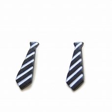 Lilou Necktie Stud Earrings