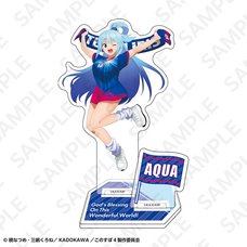 KonoSuba: God's Blessing on This Wonderful World! Acrylic Stand Aqua: Soccer Uniform Ver.
