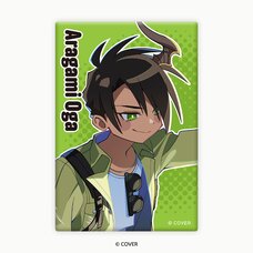 hololive Meet 2025 Square Tin Magnet - Aragami Oga