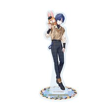 Hatsune Miku XxKuppy Ramune Acrylic Stand Kaito x Kuppy