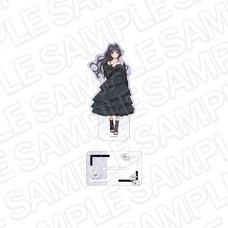 The Fragrant Flower Blooms with Dignity Deka Acrylic Stand Kaoruko Waguri: Black Styling Ver.