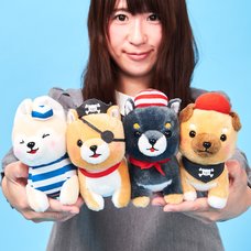 Mameshiba San Kyodai Kaizoku Gokko Dog Plush Collection (Standard)