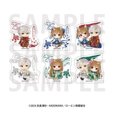 Spice and Wolf Trading Acrylic Stand Box Set